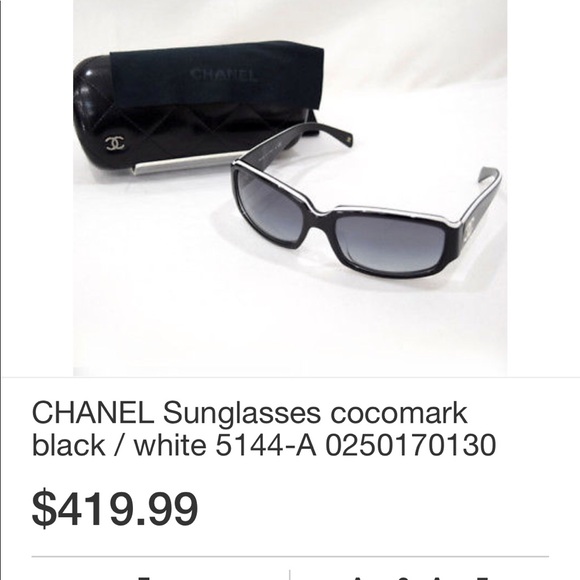 Chanel sun glasses.